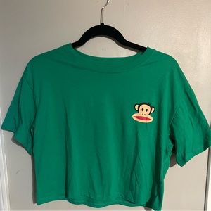 Paul Frank green crop top.
